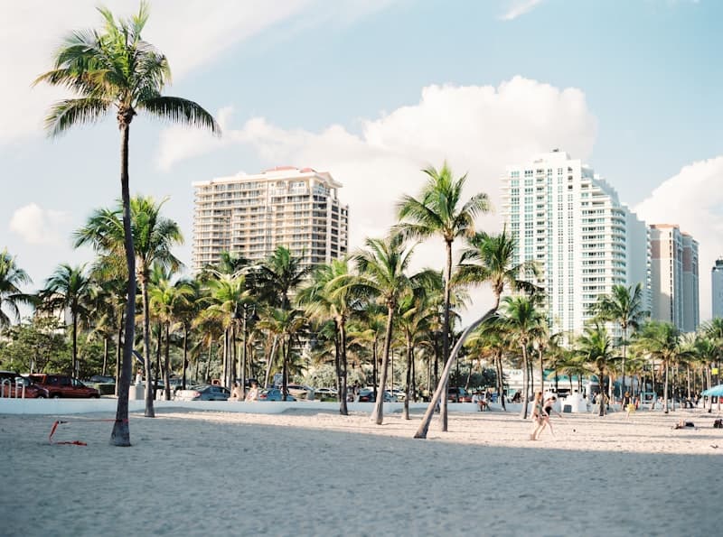 Miami, Florida skyline at sunset - where Pairty was founded